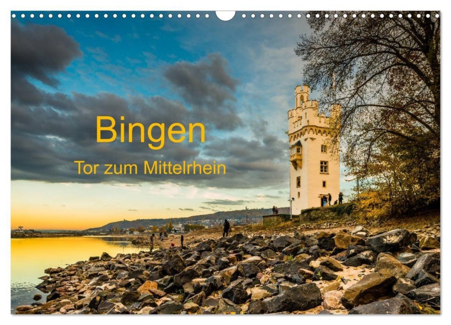 Bingen - Tor zum Mittelrhein (Wandkalender 2027 DIN A3 quer), CALVENDO Monatskalender - Erhard Hess