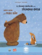 Cover-Bild zum Titel 'Herr Hase und Frau Bär (Deutsch-Italienisch)' von 'Christa Kempter'