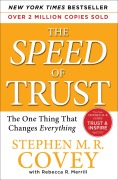 Cover-Bild zum Titel 'The Speed of Trust' von 'Stephen M R Covey'