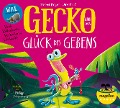 Cover-Bild zum Titel 'Gecko und das Glück des Gebens / Der Wal, der immer mehr wollte (Audio-CD)' von 'Rachel Bright'