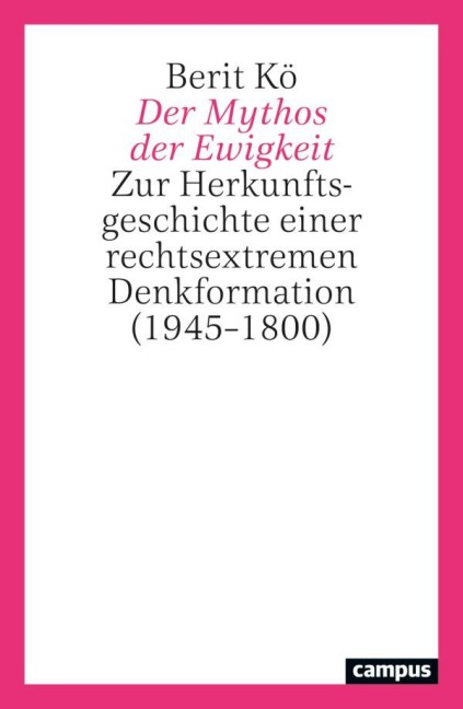 Der Mythos der Ewigkeit - Berit Kö