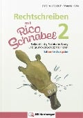 Cover-Bild zum Titel 'Rechtschreiben mit Rico Schnabel, Klasse 2 - silbierte Ausgabe' von 'Stefanie Drecktrah, Mareike Hahn'