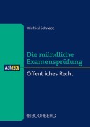 Cover-Bild zum Titel 'Öffentliches Recht' von 'Winfried Schwabe'