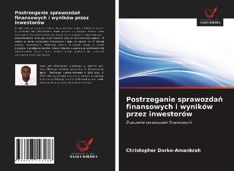 Postrzeganie sprawozda¿ finansowych i wyników przez inwestorów - Christopher Darko-Amankrah