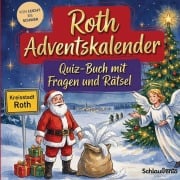Cover-Bild zum Titel 'Roth-Adventskalender: Quiz-Buch mit Fragen und Rätsel' von 'Schlauvento Interactive'