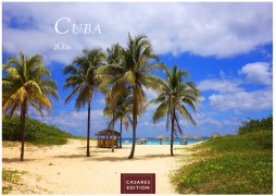 Cover-Bild zum Titel 'Cuba Kalender 2026 - Wandkalender | Fotokalender Karibik 24x35cm - Karibische Bilder voller Lebensfreude, stilvolle Fotokunst für Küche, Büro oder Wohnzimmer' von ''