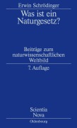 Cover-Bild zum Titel 'Was ist ein Naturgesetz?' von 'Erwin Schrödinger'