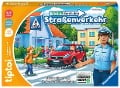 Ravensburger tiptoi Spiel 00173 - Sicher durch den Straßenverkehr - Lernspiel ab 5 Jahren, lehrreiches Verkehrsspiel für Jungen und Mädchen, für 1-4 Spieler - Kai Haferkamp