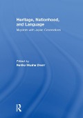 Cover-Bild zum Titel 'Heritage, Nationhood, and Language' von ''