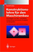 Cover-Bild zum Titel 'Konstruktionslehre für den Maschinenbau' von 'Rudolf Koller'