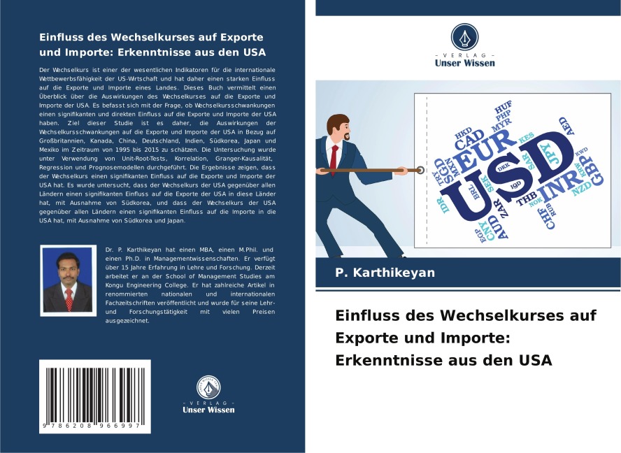 Einfluss des Wechselkurses auf Exporte und Importe: Erkenntnisse aus den USA - P. Karthikeyan