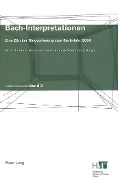 Cover-Bild zum Titel 'Bach-Interpretationen' von ''