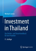 Cover-Bild zum Titel 'Investment in Thailand' von 'Michael Lorenz'