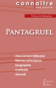 Cover-Bild zum Titel 'Fiche de lecture Pantagruel de François Rabelais (Analyse littéraire de référence et résumé complet)' von 'François Rabelais'