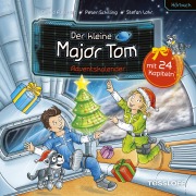Cover-Bild zum Titel 'Der kleine Major Tom - Adventskalender' von 'Bernd Flessner, Peter Schilling'