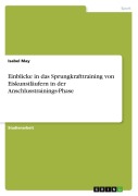 Cover-Bild zum Titel 'Einblicke in das Sprungkrafttraining von Eiskunstläufern in der Anschlusstrainings-Phase' von 'Isabel May'