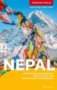 Cover-Bild zum Titel 'TRESCHER Reiseführer Nepal' von 'Ray Hartung'