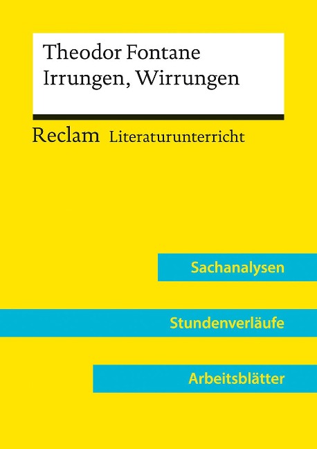 Theodor Fontane: Irrungen, Wirrungen (Lehrerband) | Mit Downloadpaket (Unterrichtsmaterialien) - Wilhelm Borcherding