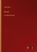 Cover-Bild zum Titel 'Einsam' von 'Juhani Aho'