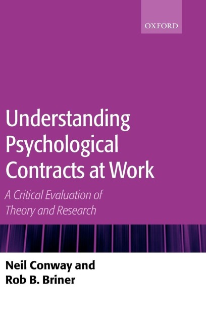 Understanding Psychological Contracts at Work - Neil Conway, Rob B. Briner