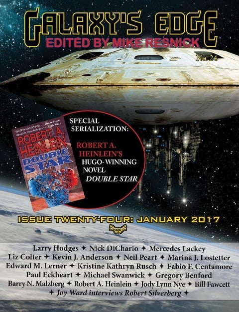 Galaxy's Edge Magazine: Issue 24, January 2017 (Serialization Special: Heinlein's Hugo-winning Double Star) - Robert A. Heinlein, Mercedes Lackey, Michael Swanwick