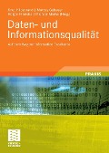 Cover-Bild zum Titel 'Daten- und Informationsqualität' von ''
