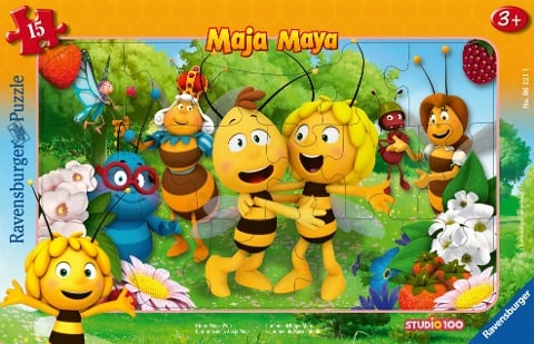 AT: Biene Maja. Rahmenpuzzle 15 Teile - 