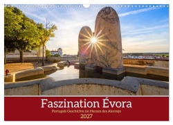 Cover-Bild zum Titel 'Faszination Évora (Wandkalender 2027 DIN A3 quer), CALVENDO Monatskalender' von 'Christa Kramer'