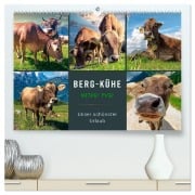 Cover-Bild zum Titel 'Berg-Kühe, Natur pur - unser schönster Urlaub (hochwertiger Premium Wandkalender 2026 DIN A2 quer), Kunstdruck in Hochglanz' von 'Peter Roder'