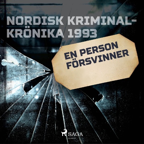 En person försvinner - 