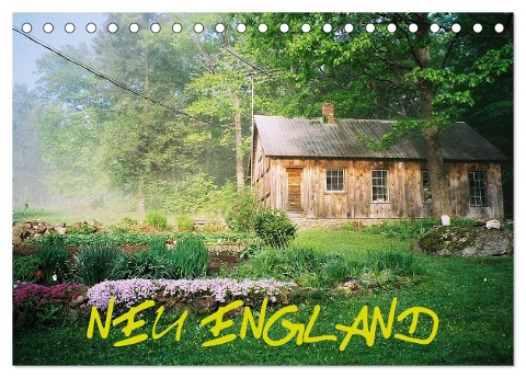 Neu England (Tischkalender 2024 DIN A5 quer), CALVENDO Monatskalender - Frauke Gimpel