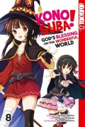 Cover-Bild zum Titel 'Konosuba! God's Blessing On This Wonderful World! 08' von 'Masahito Watari, Natsume Akatsuki, Kurone Mishima'