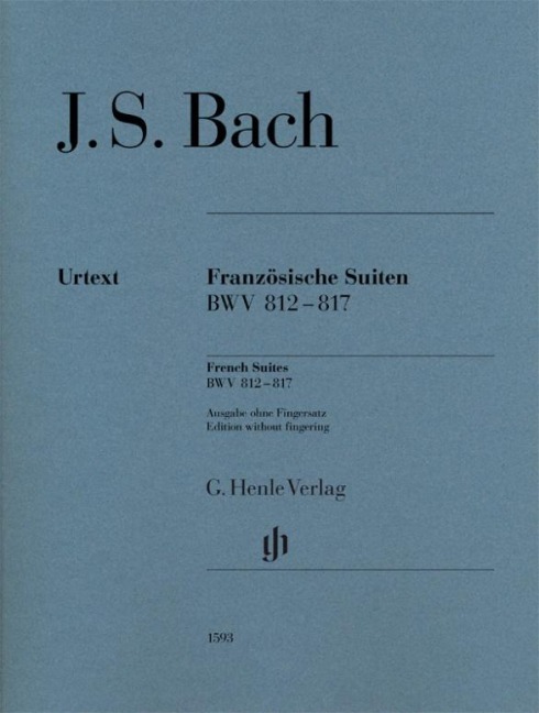 Französische Suiten BWV 812-817 br. - Johann Sebastian Bach