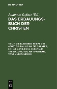 Cover-Bild zum Titel 'Die kleineren Briefe des Apostels Paulus an die Galater, Epheser, Philipper, Kolosser, Thessalonicher, an Timotheus, Titus und Philemon' von ''