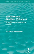Cover-Bild zum Titel 'International Studies: Volume 3 (Routledge Revivals)' von 'Arthur Newsholme'
