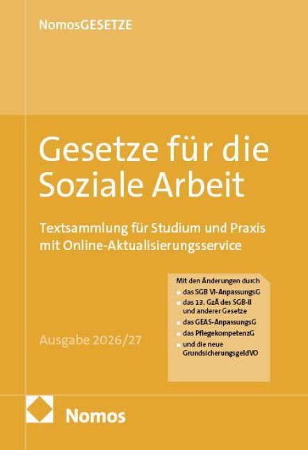 Gesetze für die Soziale Arbeit - 