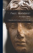 Cover-Bild zum Titel 'Paul Manship' von 'Albert Eugene Gallatin'