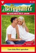 Cover-Bild zum Titel 'Lass dein Herz sprechen' von 'Toni Waidacher'