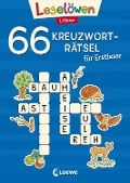 66 Kreuzworträtsel für Erstleser - 1. Klasse (Blau) - 
