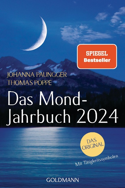 Das Mond-Jahrbuch 2024 - Johanna Paungger, Thomas Poppe