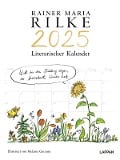 Rilke-Kalender 2025 - Wandkalender - Rainer Maria Rilke