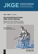 Cover-Bild zum Titel 'Bildungspraktiken der Aufklärung / Education practices of the Enlightenment' von ''