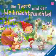 Cover-Bild zum Titel 'Die Tiere und der Weihnachtswichtel' von 'Katja Reider'