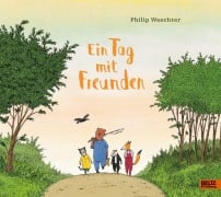 Cover-Bild zum Titel 'Ein Tag mit Freunden' von 'Philip Waechter'