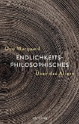 Cover-Bild zum Titel 'Endlichkeitsphilosophisches' von 'Odo Marquard'