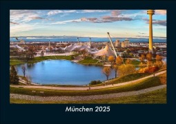 Cover-Bild zum Titel 'München 2025 Fotokalender DIN A5' von 'Tobias Becker'