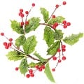 Ilex-Kranz mit Beeren rot Ø=20cm - 