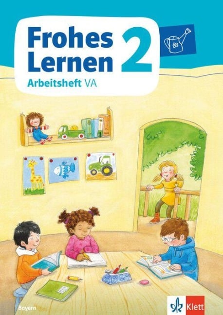 Frohes Lernen Sprachbuch 2. Arbeitsheft in Vereinfachter Ausgangsschrift Klasse 2. Ausgabe Bayern ab 2021 - 