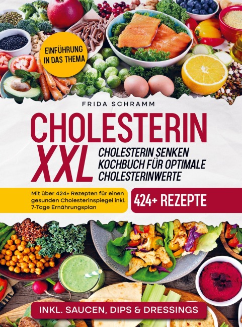 Cholesterin XXL - Cholesterin senken Kochbuch für optimale Cholesterinwerte - Frida Schramm