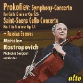 Cover-Bild zum Titel 'M.Rostropovich plays Cello Concertos & Russian En' von 'Mstislav Rostropowitsch'